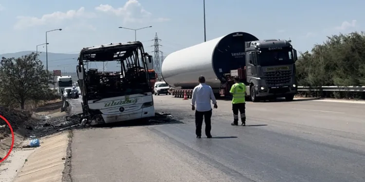 Bursa otoyolda can pazarı: 41 yolcu tahliye edildi