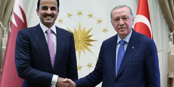 Erdoğan, Katar Emiri ile görüştü