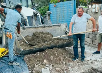 Araban Mehmet Gökçak Mahallesi sakinlerinin doğalgaz sevinci