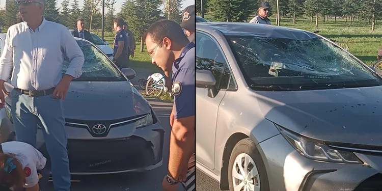 Otomobilin çarptığı çocuk ağır yaralandı