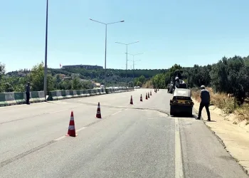 Bursa-Mudanya yolu onarıldı