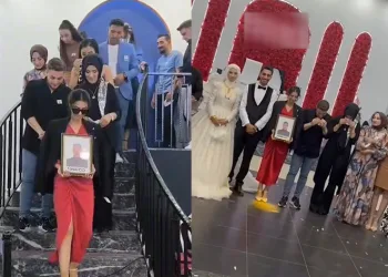 Düğünde damada “cenaze töreni” şakası