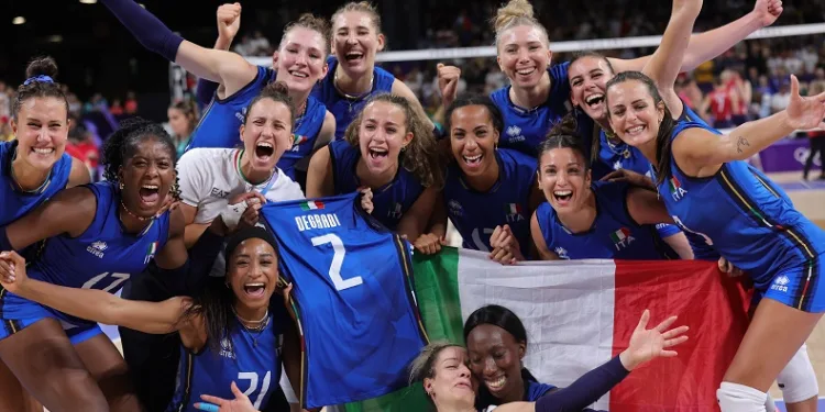 Paris 2024 Olimpiyat Oyunları’nda kadınlar voleybol şampiyonu İtalya