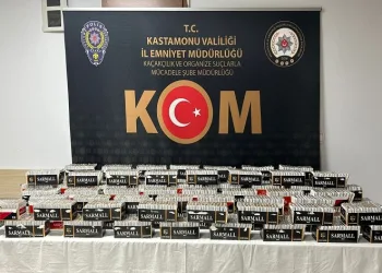 28 bin adet doldurulmuş makaron ele geçirildi