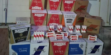 408 bin adet gümrük kaçağı makaron ele geçirildi