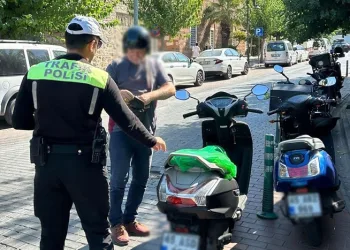53 motosiklet daha trafikten men edildi
