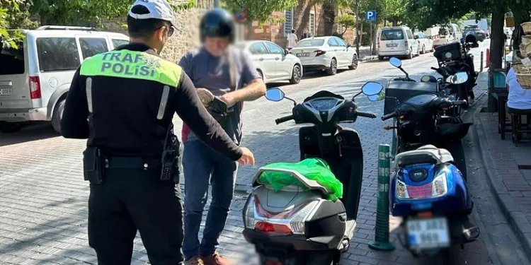 53 motosiklet daha trafikten men edildi