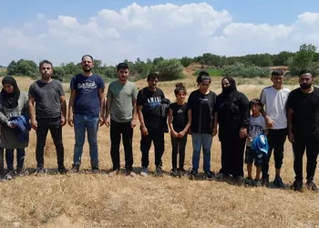 Edirne’den Avrupa’ya geçmek isteyen 26 kaçak göçmen yakalandı