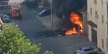 Trafo bomba gibi patladı