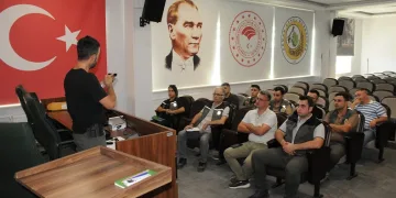 Kütahya OBM’de yeni göreve başlayan personele silah eğitimi
