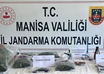 Manisa’da jandarmadan uyuşturucu operasyonu