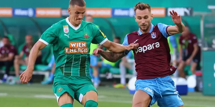 UEFA Avrupa Ligi: Rapid Wien: 2 – Trabzonspor: 0