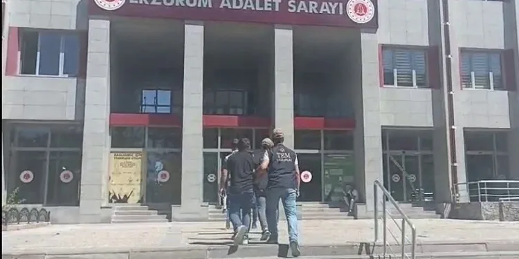 Erzurum’da terör propagandası yapan 4 şahıs gözaltına alındı