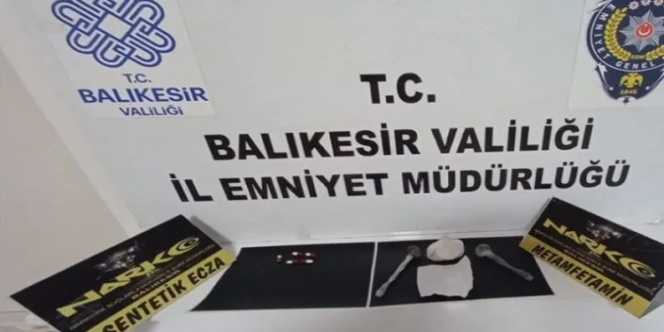 Balıkesir’de uyuşturucu tacirlerine operasyon