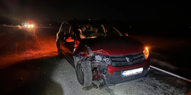 Malatya’da otomobil ile motosiklet çarpıştı