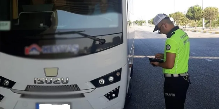 Servis araçlarına yönelik denetim