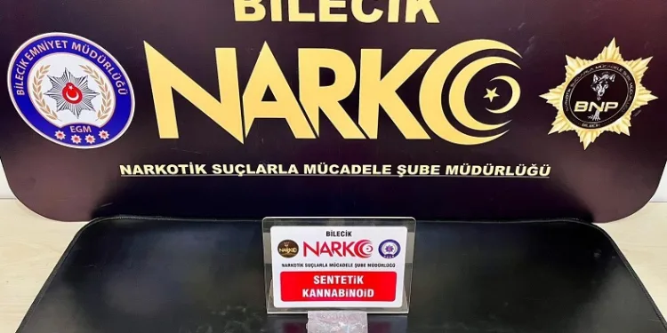 Bilecik’te uyuşturucu operasyonu