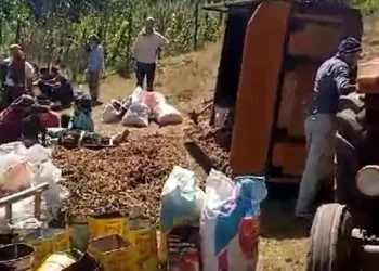 Mevsimlik tarım işçilerini taşıyan traktör devrildi