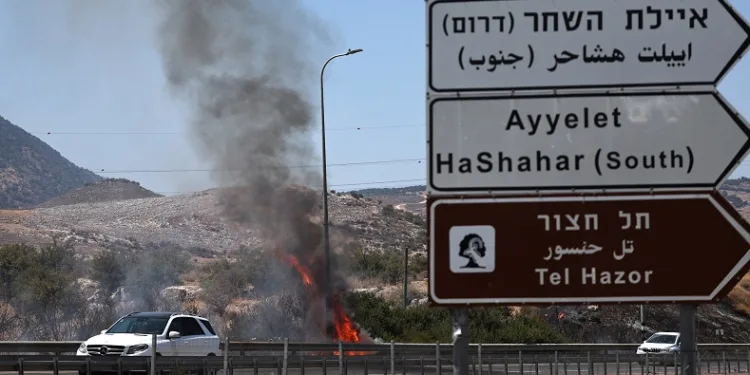 Hizbullah’tan İsrail’e İHA ve 55 roketle saldırı