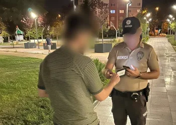 Eskişehir’deki işlek caddelerde 42 şahıs sorgulandı