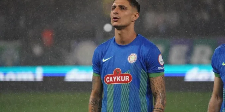 Rizespor’un oyuncusu Benhur Keser, en az 6 hafta sahalardan uzak kalacak