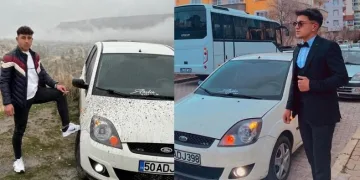 Poz verdikleri arabada can verdiler
