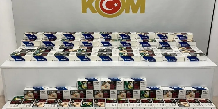 Samsun’da 20 bin makaron ele geçirildi