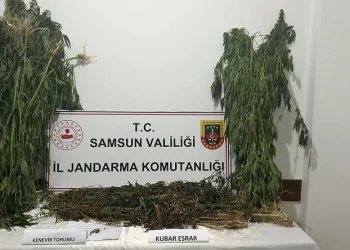 6 kilo 550 gram kubar esrar ele geçirildi