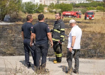 Edirne’de yürekleri ağza getiren yangın