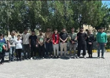 Edirne’de 13 kaçak göçmen yakalandı