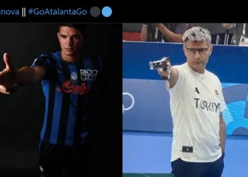 Atalanta’nın yeni transferi Bellanova’dan Yusuf Dikeç pozu