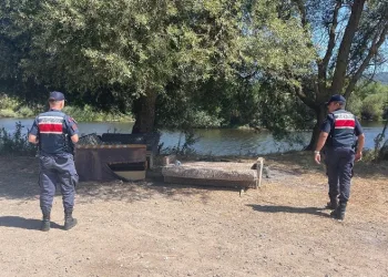 Manyas’ta orman yangınlarına karşı denetimler sürüyor