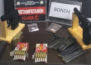 Uyuşturucu madde ile yakalanan 2 şahıs gözaltına alındı