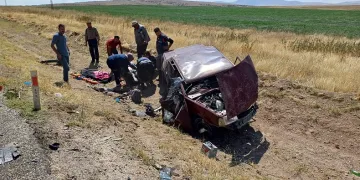 Yozgat’ta trafik kazası:3 ölü, 3 yaralı