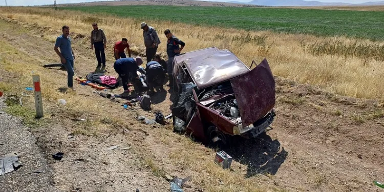 Yozgat’ta trafik kazası:3 ölü, 3 yaralı