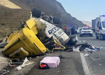 Erzincan’da katliam gibi kaza