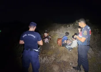 10 düzensiz göçmen yakalandı
