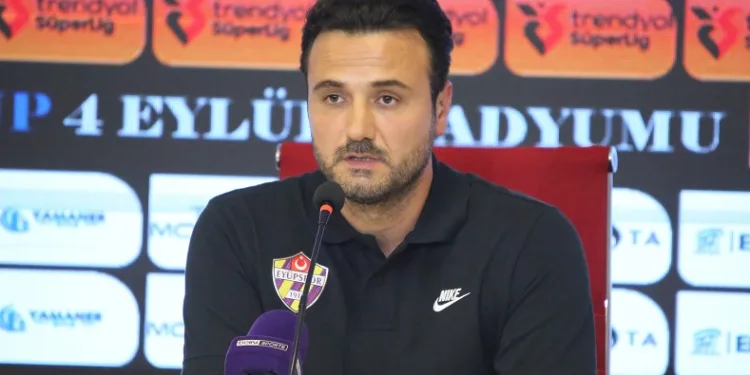 Eyüpspor Teknik Sorumlusu Kerem Yavaş: “Kazandığımız için mutluyuz”
