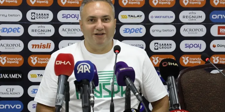 Konyaspor Teknik Sorumlusu Fatih Serkan Albayrak: “İstediğimiz performansı sergileyemedik”