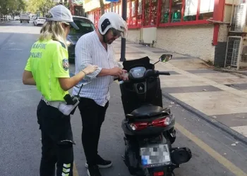 55 motosiklet trafikten men edildi