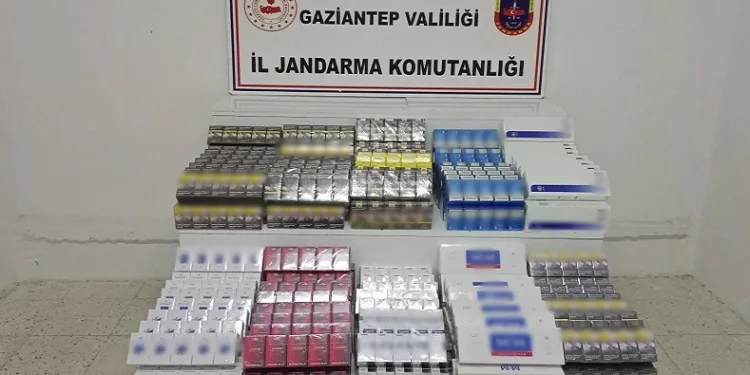 10 bin paket gümrük kaçağı sigara ele geçirildi