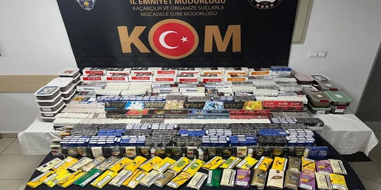 Binlerce makaron ele geçirildi