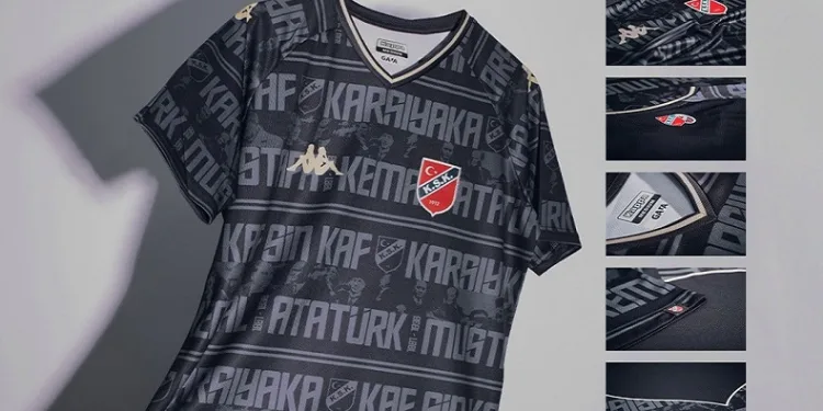 Karşıyaka’dan Atatürk detaylı forma