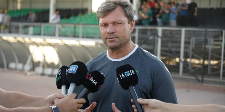 Kocaelispor Teknik Direktörü Ertuğrul Sağlam: “Amed maçını kazanıp milli takım arasına dörtte dört ile girmek istiyoruz”