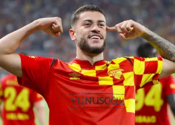 Göztepe’nin santraforu Romulo, performansıyla göz dolduruyor