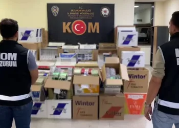 Erzurum’da kaçak sigara operasyonu