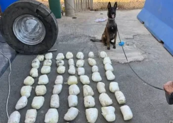 Lastiğin içerisinde hava yerine uyuşturucu çıktı