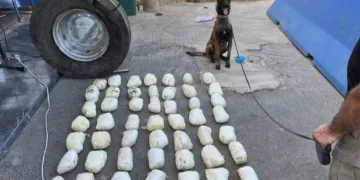 Lastiğin içerisinde hava yerine uyuşturucu çıktı