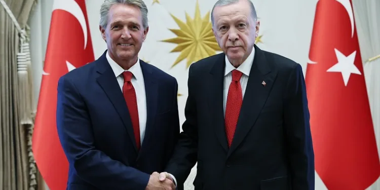 Cumhurbaşkanı Erdoğan, ABD Büyükelçisi Flake’i kabul etti