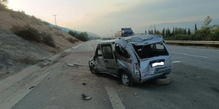 Bursa’da genç mühendis trafik kazasında hayatını kaybetti